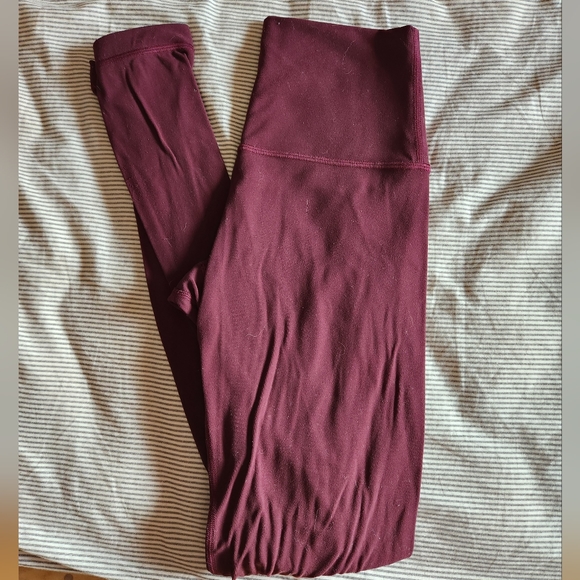 Lululemon Align Leggings 28" - Plum Shadow - size 4 - Picture 3 of 3